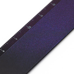 Lineal Aluminium 15 cm Polarized Coating in der Gruppe Basteln & Hobby / Hobbyzubehör / Lineale bei Pen Store (136451)