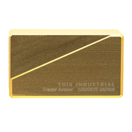 Radiergummi Industrial Aluminium Gold in der Gruppe Stifte / Schreibwaren / Radiergummis bei Pen Store (136454)