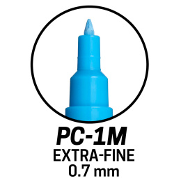 Posca PC-1MC Soft tones 6er-Set in der Gruppe Stifte / Künstlerstifte / Acrylmarker bei Pen Store (136457)