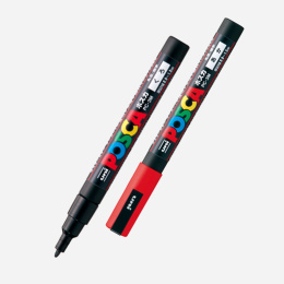Posca PC-3M Standard tones 8er-Set in der Gruppe Stifte / Künstlerstifte / Acrylmarker bei Pen Store (136462)