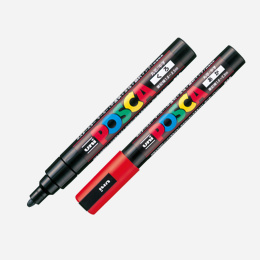 Posca PC-5M Standard tones 8er-Set in der Gruppe Stifte / Künstlerstifte / Acrylmarker bei Pen Store (136465)