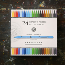 Pastellstiftset 24er-Pack Landscape in der Gruppe Stifte / Künstlerstifte / Pastellstifte bei Pen Store (136579)