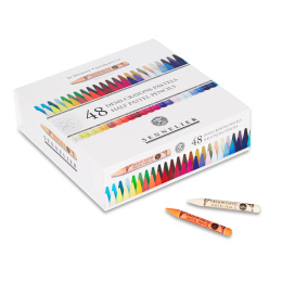 Pastellstiftset 48er-Pack kurz in der Gruppe Stifte / Künstlerstifte / Pastellstifte bei Pen Store (136582)