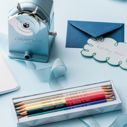 Bicolor Alpine Frost 9er‑Set + Pinsel in der Gruppe Stifte / Künstlerstifte / Aquarellstifte bei Pen Store (136599)