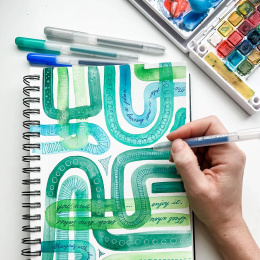 Gelly Roll Click Stardust Glitzer 10er-Pack in der Gruppe Produktreihen / Sakura Gelly Roll bei Pen Store (136606)