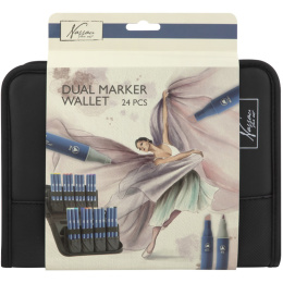 Marker Wallet 24 Stifte in der Gruppe Stifte / Künstlerstifte / Marker bei Pen Store (136611)