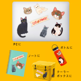 Sticker pack Kahoko Cat in der Gruppe Basteln & Hobby / Basteln / Stickers bei Pen Store (136612)