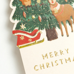 Popup-Weihnachtskarte Mini #1 in der Gruppe Basteln & Hobby / Feiertage und Jahreszeiten / Karten und Kuverts bei Pen Store (136618)