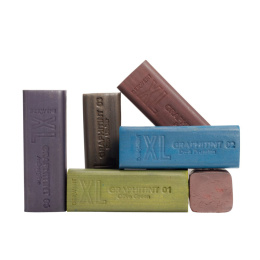 Graphitint XL Blocks Tin 6er-Set in der Gruppe Künstlerbedarf / Buntstifte und Bleistifte / Grafit- und Bleistifte bei Pen Store (136638)