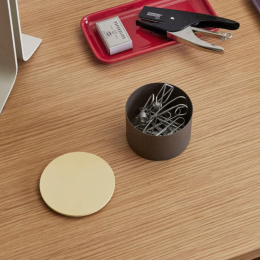 Aufbewahrung District Box Small Braun/Gelb in der Gruppe Basteln & Hobby / Organisieren / Aufbewahrungsboxen bei Pen Store (136675)