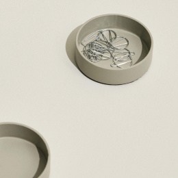 Schreibtisch-Organizer District Rund Hellgrau in der Gruppe Basteln & Hobby / Organisieren / Heimbüro bei Pen Store (136677)