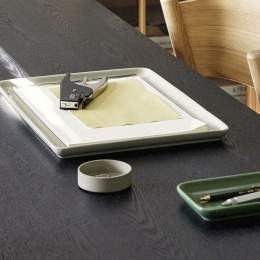 Schreibtisch-Organizer District Rund Hellgrau in der Gruppe Basteln & Hobby / Organisieren / Heimbüro bei Pen Store (136677)