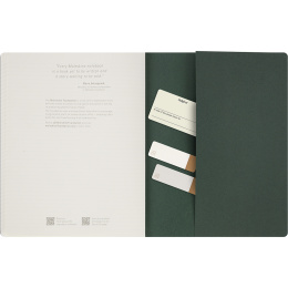 Student Cahier XXL Myrtle Green in der Gruppe Papier & Blöcke / Schreiben und Notizen / Notizbücher bei Pen Store (136805_r)