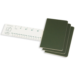 Cahier Notebook Pocket Green Liniert in der Gruppe Papier & Blöcke / Schreiben und Notizen / Notizbücher bei Pen Store (136809)
