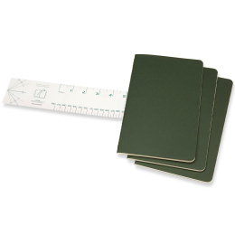 Cahier Notebook Large Green Liniert in der Gruppe Papier & Blöcke / Schreiben und Notizen / Notizbücher bei Pen Store (136810)