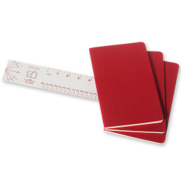 Cahier Notebook Large Red Blanko in der Gruppe Papier & Blöcke / Schreiben und Notizen / Notizbücher bei Pen Store (136812)
