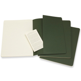 Cahier Notebook XL Green Liniert in der Gruppe Papier & Blöcke / Schreiben und Notizen / Notizbücher bei Pen Store (136814)