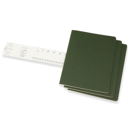 Cahier Notebook XL Green Liniert in der Gruppe Papier & Blöcke / Schreiben und Notizen / Notizbücher bei Pen Store (136814)