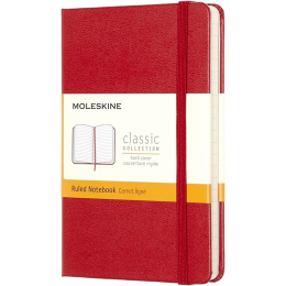 Classic Hard Cover Notebook Pocket Red in der Gruppe Papier & Blöcke / Schreiben und Notizen / Notizbücher bei Pen Store (136819_r)