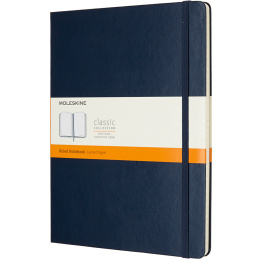 Classic Hard Cover Notebook XL Blue in der Gruppe Produktreihen / Moleskine Classic Notebook bei Pen Store (136824_r)