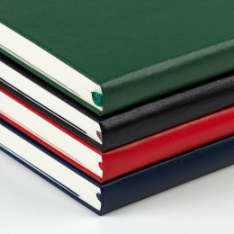 Classic Hard Cover Notebook Pocket Blue Liniert in der Gruppe Papier & Blöcke / Schreiben und Notizen / Notizbücher bei Pen Store (136825)