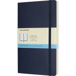 Classic Soft Cover Notebook Large Blue Dotted in der Gruppe Papier & Blöcke / Schreiben und Notizen / Notizbücher bei Pen Store (136828)