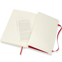 Classic Soft Cover Notebook Large Red in der Gruppe Papier & Blöcke / Schreiben und Notizen / Notizbücher bei Pen Store (136830_r)