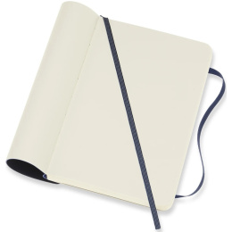 Classic Soft Cover Notebook Pocket Blue Blanko in der Gruppe Papier & Blöcke / Schreiben und Notizen / Notizbücher bei Pen Store (136832)