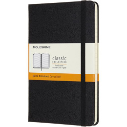 Classic Hard Cover Notebook Medium Black in der Gruppe Papier & Blöcke / Schreiben und Notizen / Notizbücher bei Pen Store (136838_r)