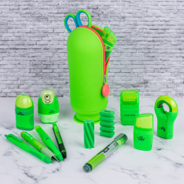 Pen Case Hoop Vacuum Neon Green in der Gruppe Kids / Stifte für Kinder / Federmäppchen für Kinder bei Pen Store (136948)
