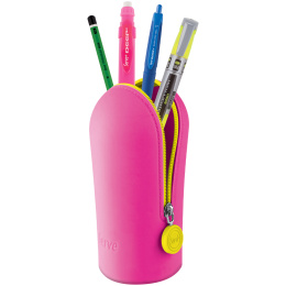 Pen Case Hoop Vacuum Neon Pink in der Gruppe Kids / Stifte für Kinder / Federmäppchen für Kinder bei Pen Store (136949)
