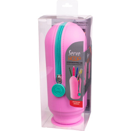 Pen Case Hoop Vacuum Pastel Pink in der Gruppe Kids / Stifte für Kinder / Federmäppchen für Kinder bei Pen Store (136950)