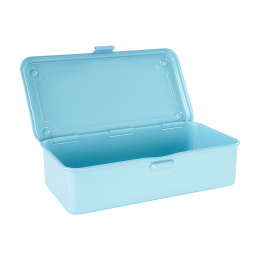 T190 Trunk Shape Toolbox Light Blue in der Gruppe Basteln & Hobby / Organisieren / Aufbewahrungsboxen bei Pen Store (136955)