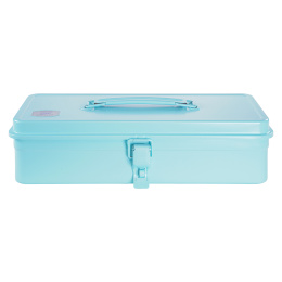 T320 Trunk Shape Toolbox Light Blue in der Gruppe Basteln & Hobby / Organisieren / Aufbewahrungsboxen bei Pen Store (136957)