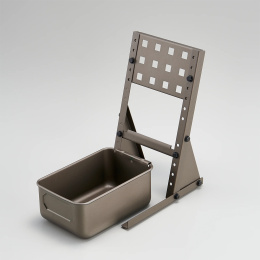 HBS130 Hand Bin Stand Titanium in der Gruppe Basteln & Hobby / Organisieren / Aufbewahrungsboxen bei Pen Store (136961)
