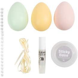 Mini DIY-Set Ei Pastellfarben in der Gruppe Basteln & Hobby / Feiertage und Jahreszeiten / Basteln zu Ostern bei Pen Store (136972)