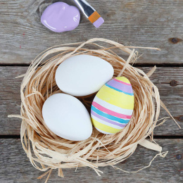 Eier Weiß 12er-Pack in der Gruppe Basteln & Hobby / Feiertage und Jahreszeiten / Basteln zu Ostern bei Pen Store (136977)