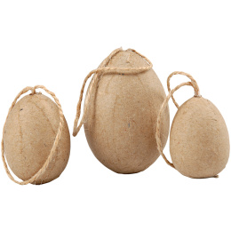 Eier Kraftpapier 6er-Pack in der Gruppe Basteln & Hobby / Feiertage und Jahreszeiten / Basteln zu Ostern bei Pen Store (136980)