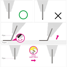 Orenz Druckbleistift Pink in der Gruppe Stifte / Schreiben / Druckbleistift bei Pen Store (136998_r)