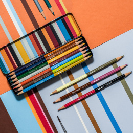 Bicolor Paul Smith 12er‑Set + Pinsel in der Gruppe Stifte / Künstlerstifte / Aquarellstifte bei Pen Store (137004)