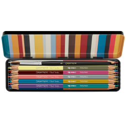 Bicolor Paul Smith 12er‑Set + Pinsel in der Gruppe Stifte / Künstlerstifte / Aquarellstifte bei Pen Store (137004)