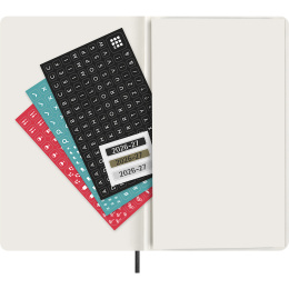 Kalender 18M WeekNote Soft Cover Large Black in der Gruppe Papier & Blöcke / Kalender und Terminkalender / 18 Monate Tageskalender bei Pen Store (137008)