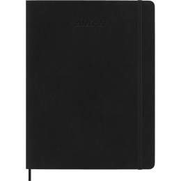 Kalender 18M WeekNote Soft Cover XL Black in der Gruppe Papier & Blöcke / Kalender und Terminkalender / 18 Monate Tageskalender bei Pen Store (137009)