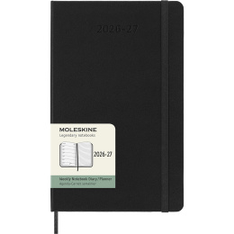 Kalender 18M WeekNote Hard Cover Large Black in der Gruppe Papier & Blöcke / Kalender und Terminkalender / 18 Monate Tageskalender bei Pen Store (137011)