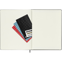 Kalender 18M WeekNote Hard Cover XL Black in der Gruppe Papier & Blöcke / Kalender und Terminkalender / 18 Monate Tageskalender bei Pen Store (137012)