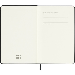 Kalender 18M Weekly Hard Cover Horisontell Pocket Black in der Gruppe Papier & Blöcke / Kalender und Terminkalender / 18 Monate Tageskalender bei Pen Store (137013)