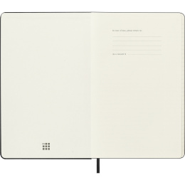Kalender 18M Weekly Hard Cover Horisontell Large Black in der Gruppe Papier & Blöcke / Kalender und Terminkalender / 18 Monate Tageskalender bei Pen Store (137014)
