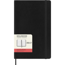Kalender 18M Daily Soft Cover Large Black in der Gruppe Papier & Blöcke / Kalender und Terminkalender / 18 Monate Tageskalender bei Pen Store (137015)