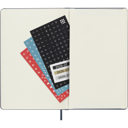 Kalender 18M WeekNote Hard Cover Large Sapphire Blue in der Gruppe Papier & Blöcke / Kalender und Terminkalender / 18 Monate Tageskalender bei Pen Store (137017)