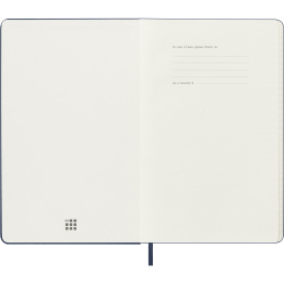 Kalender 18M WeekNote Hard Cover Large Sapphire Blue in der Gruppe Papier & Blöcke / Kalender und Terminkalender / 18 Monate Tageskalender bei Pen Store (137017)